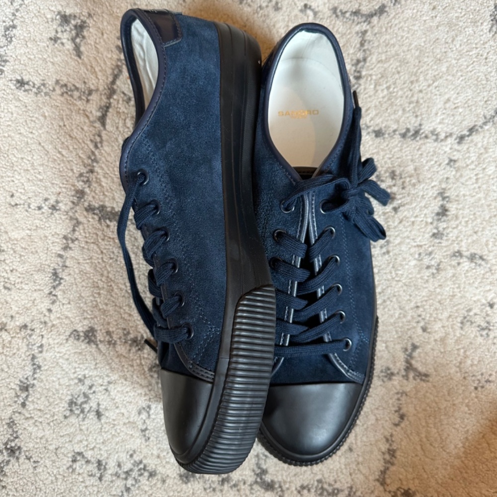Sandro all blue sneakers - Picture 2 of 3